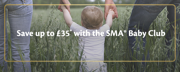 Save up to £35* with the SMA Baby Club