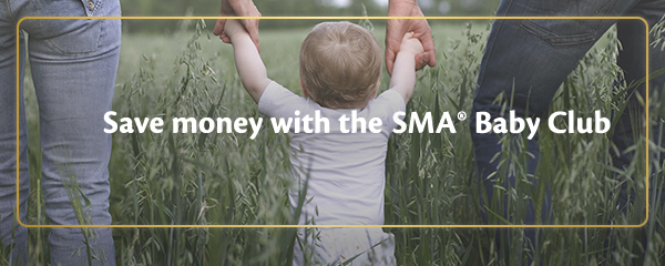 Save up to £35* with the SMA Baby Club