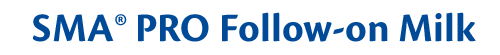 SMA PRO Follow-on Milk