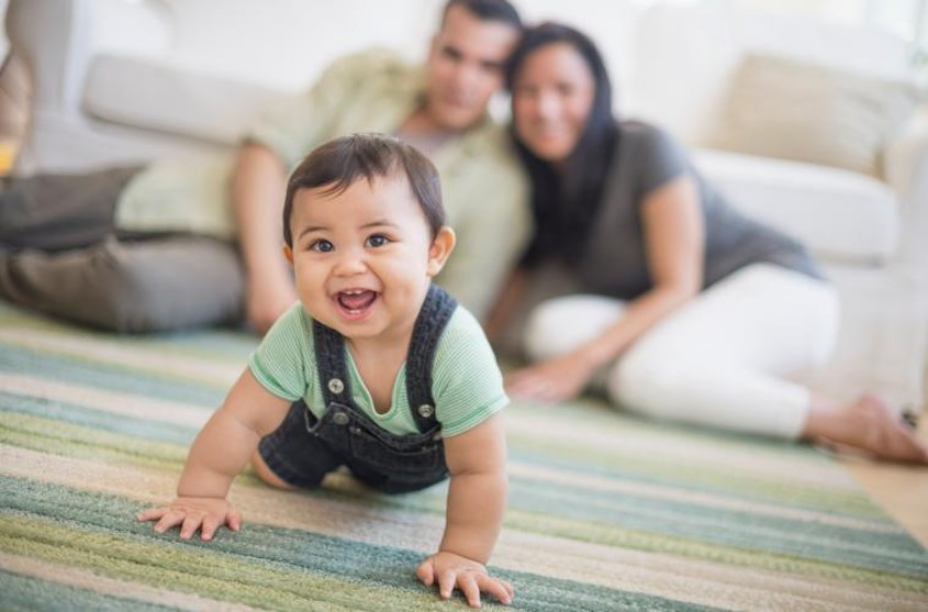 Happy baby